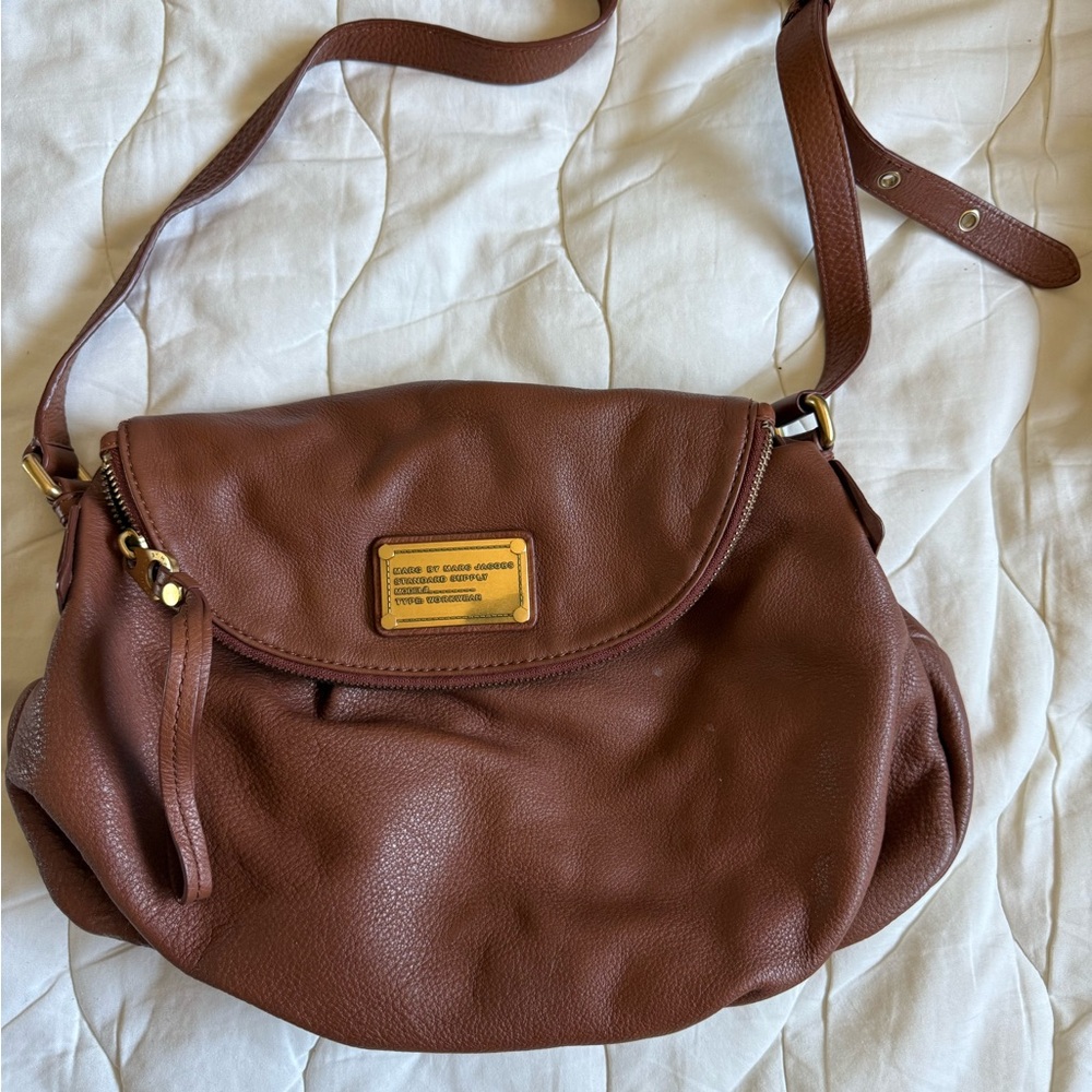 Marc Jacob’s Brown Leather Crossbody Bag